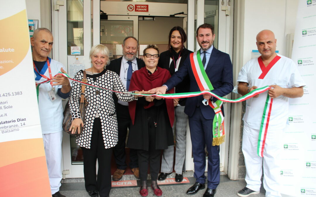 Inaugurazione del Punto Prelievi del Poliambulatorio il Sole