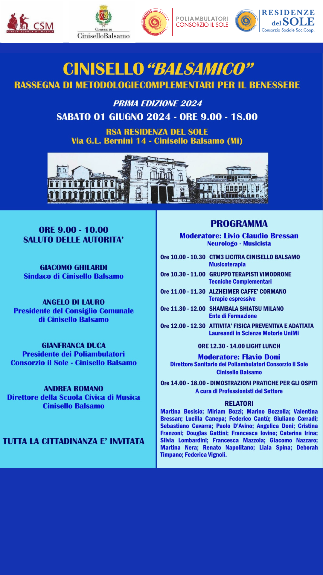 Evento 1 giugno storia