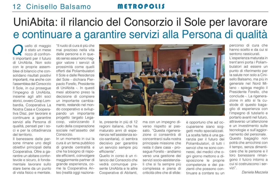 Il rilancio dei Poliambulatori Il Sole!